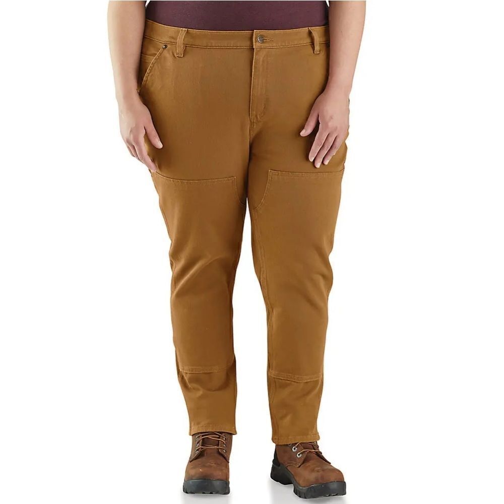 Carhartt rugged flex relaxed fit twill double-front work pant, 22W
